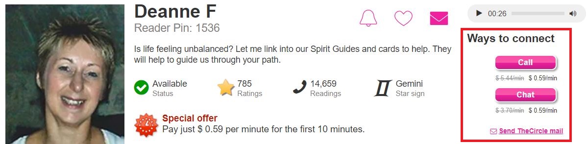 Connect to a reader on TheCircle